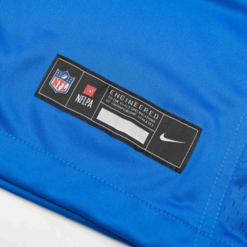 Amon-Ra St. Brown #14 Detroit Lions Nike Game NFL Jersey Blue Taass sale