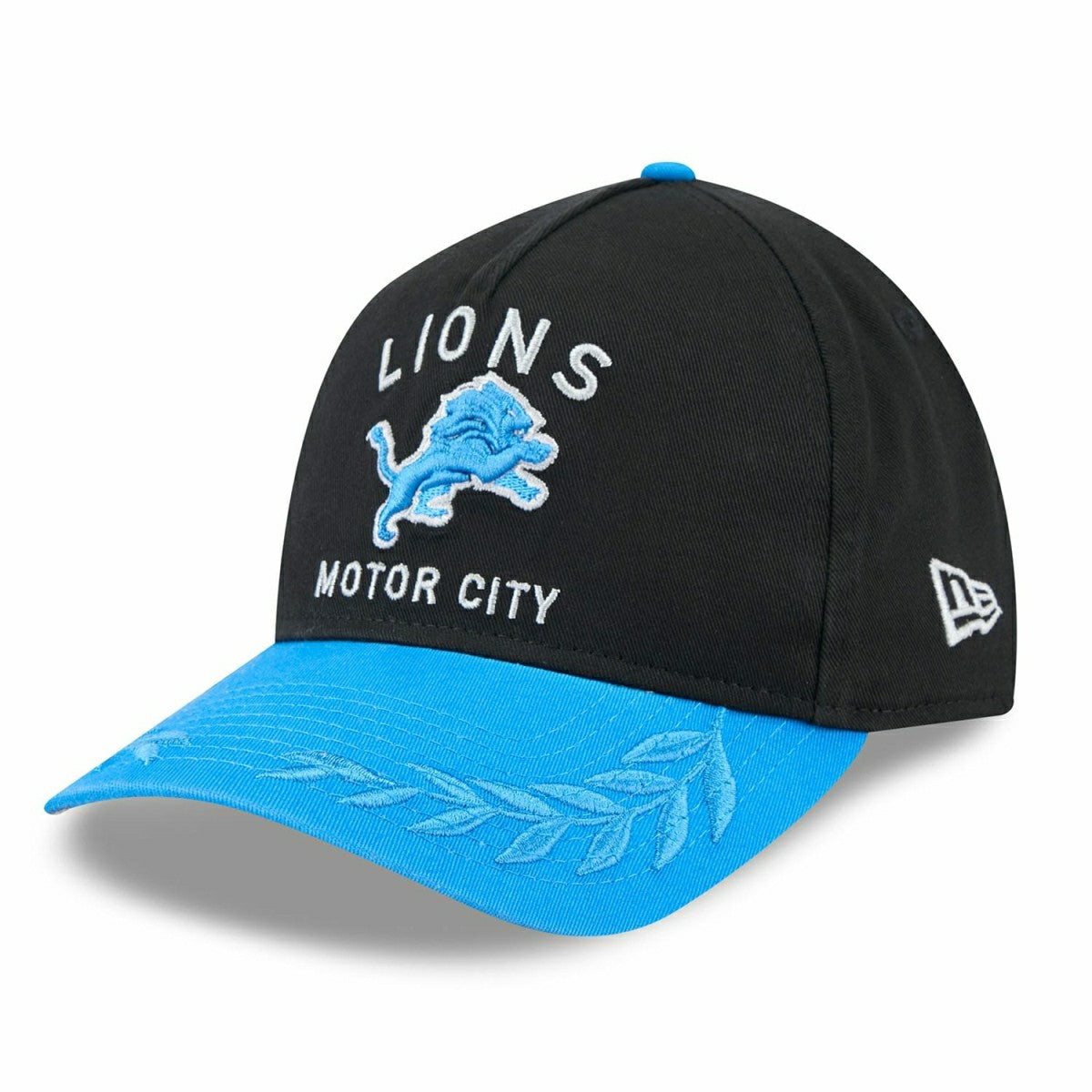 Detroit Lions 2025 NFL Draft 9TWENTY A-Frame Adjustable Cap Black Classic