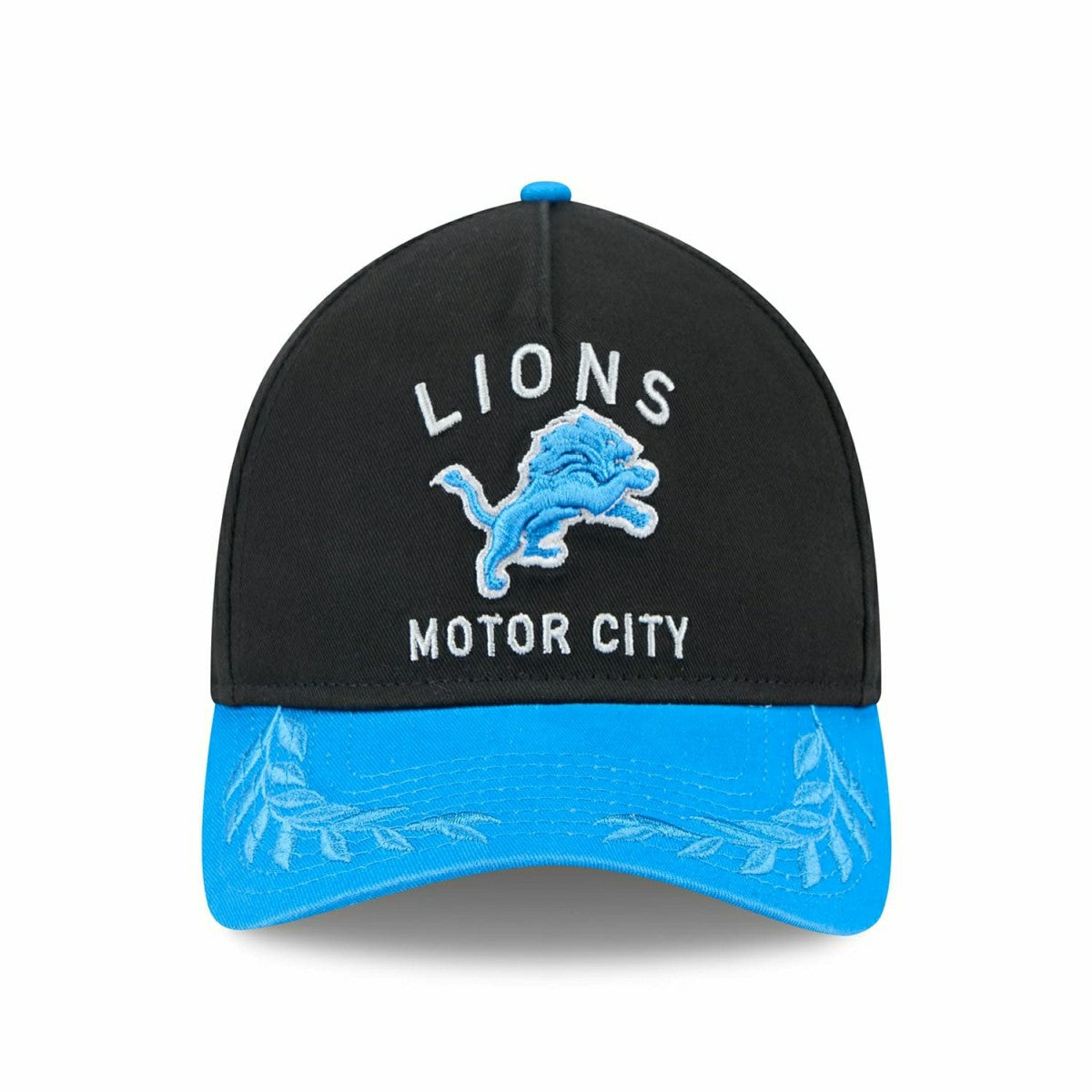 Detroit Lions 2025 NFL Draft 9TWENTY A-Frame Adjustable Cap Black Classic