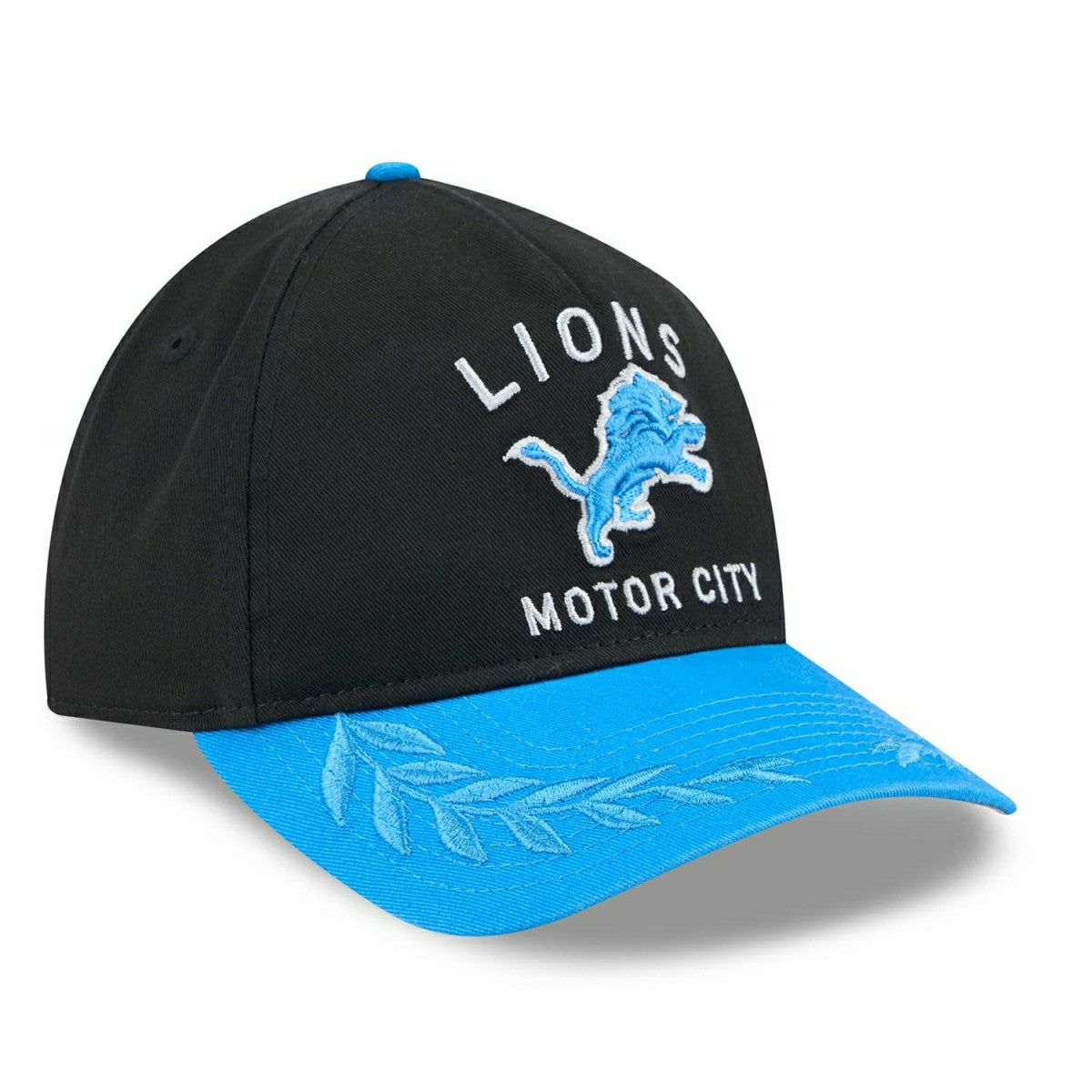 Detroit Lions 2025 NFL Draft 9TWENTY A-Frame Adjustable Cap Black Classic