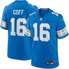 Jared Goff #16 Detroit Lions Nike Game NFL Jersey Blue Classic