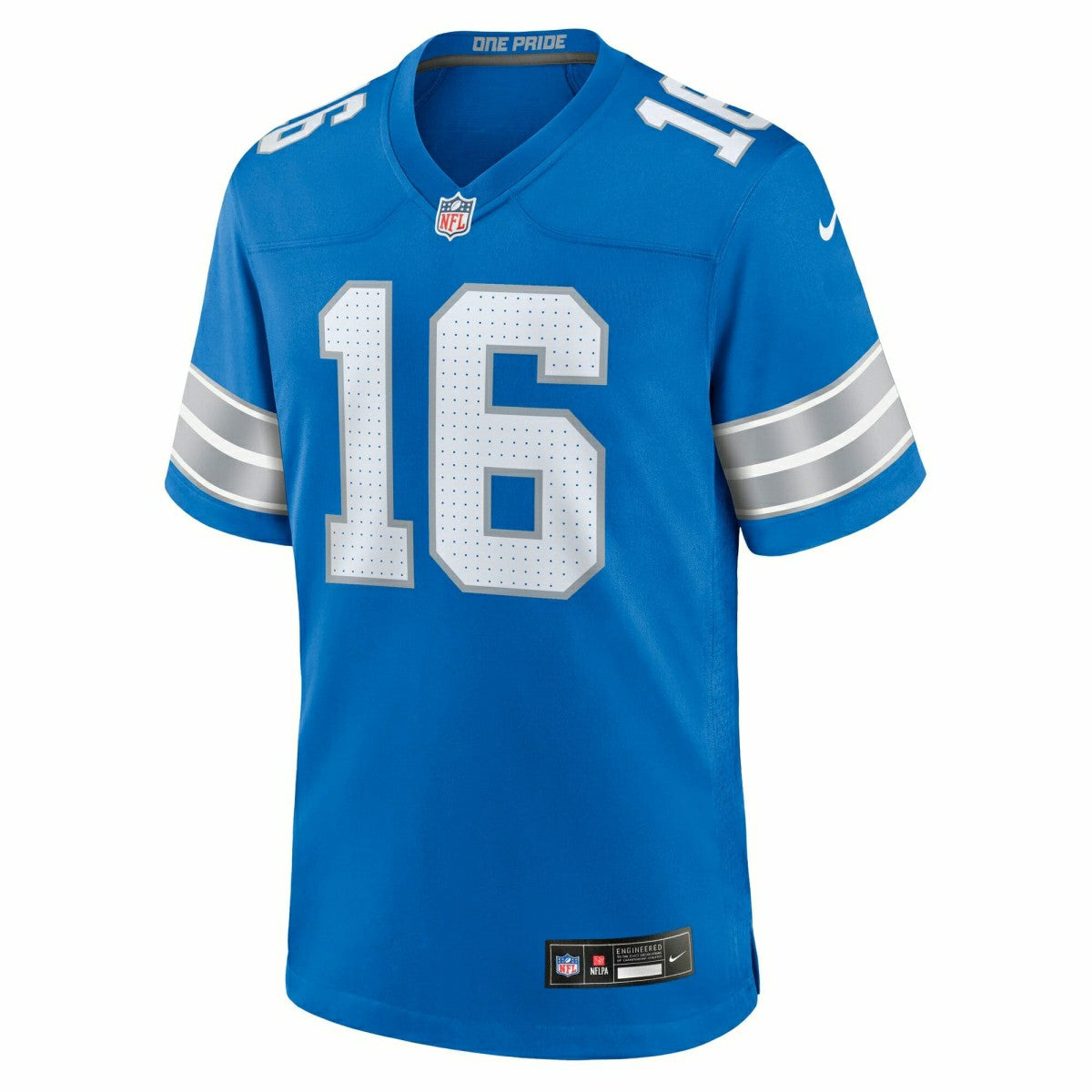 Jared Goff #16 Detroit Lions Nike Game NFL Jersey Blue Classic