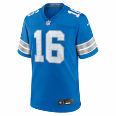 Jared Goff #16 Detroit Lions Nike Game NFL Jersey Blue Classic