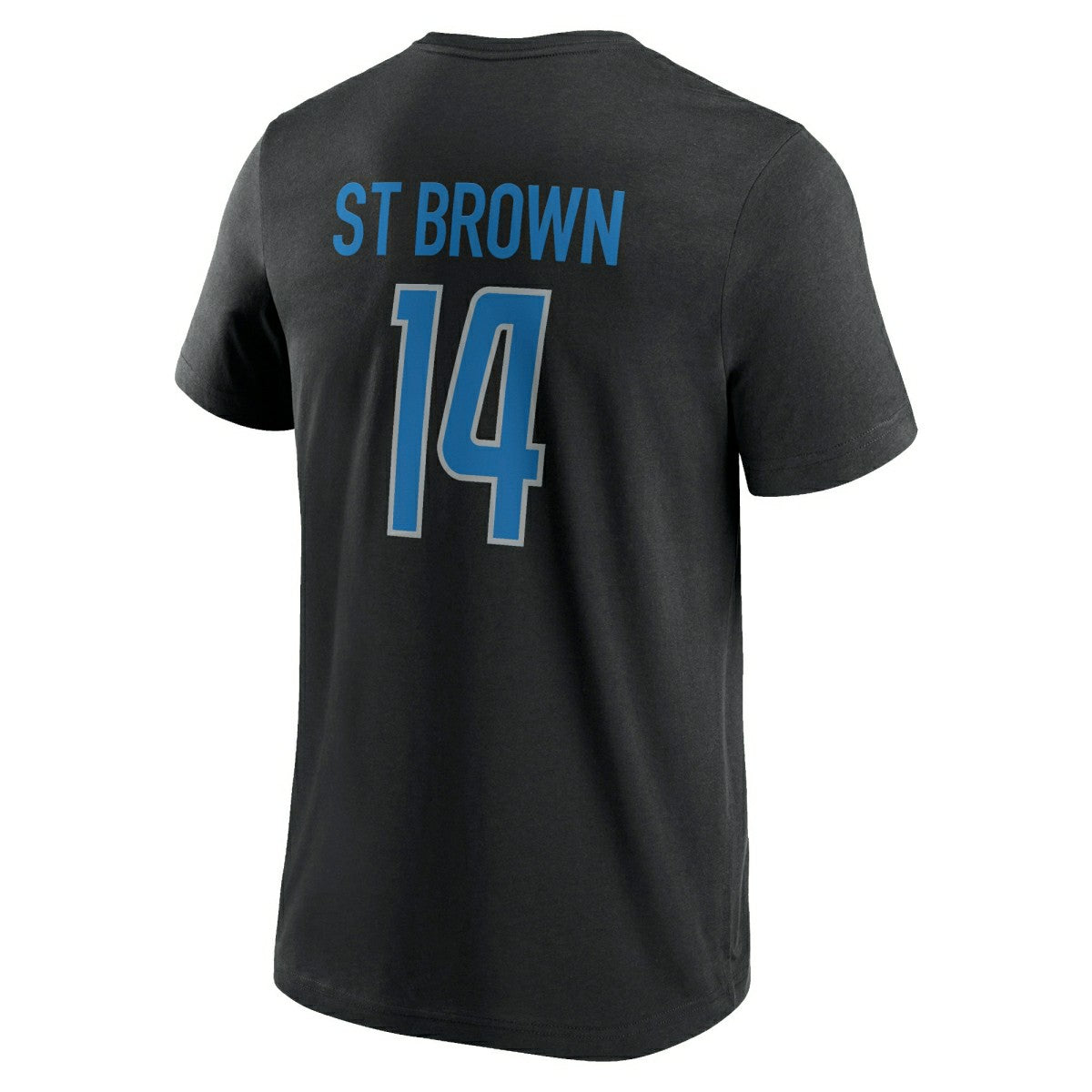 Amon-Ra St. Brown #14 Detroit Lions Player NFL T-Shirt Black Taass sale