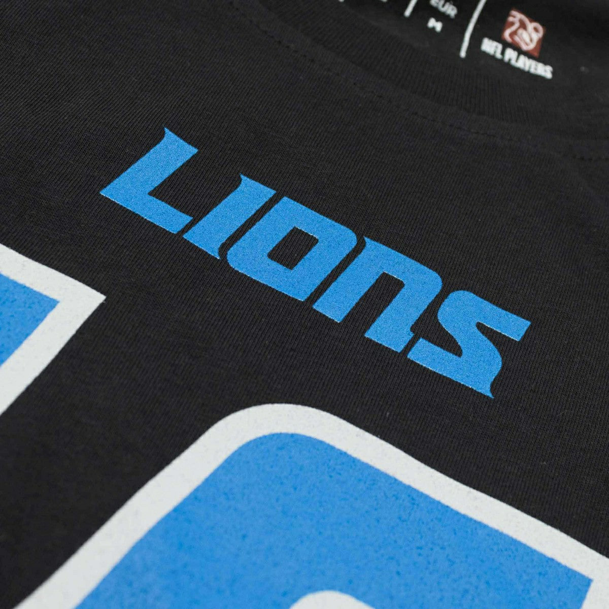 Amon-Ra St. Brown #14 Detroit Lions Player NFL T-Shirt Black Taass sale