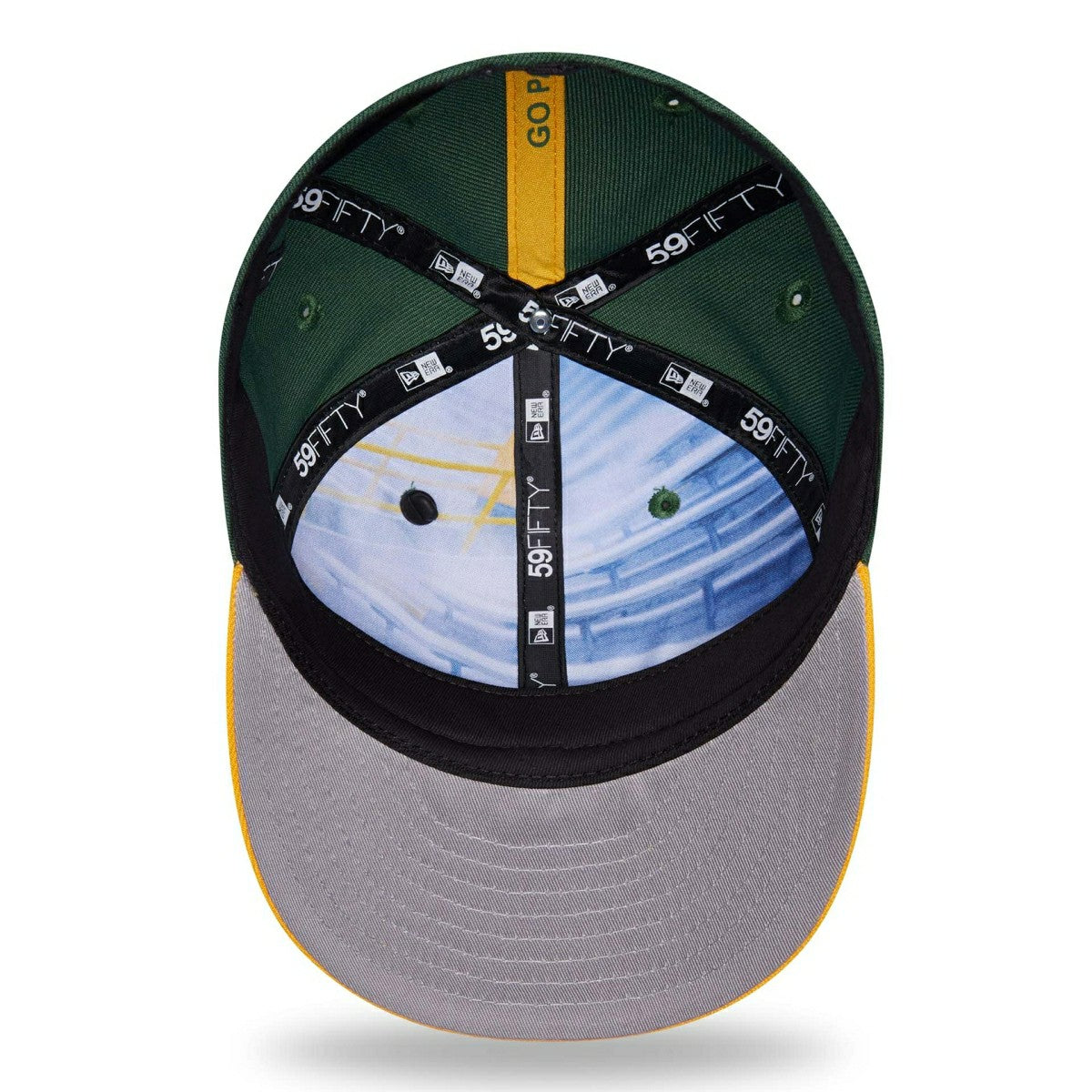 Green Bay Packers 2026 NFL Draft Pre-Curved 59FIFTY Fitted Cap Classic