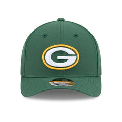 Green Bay Packers NFL Team Logo New Era 9FORTY M-Crown Snapback Cap Green Lifestyle