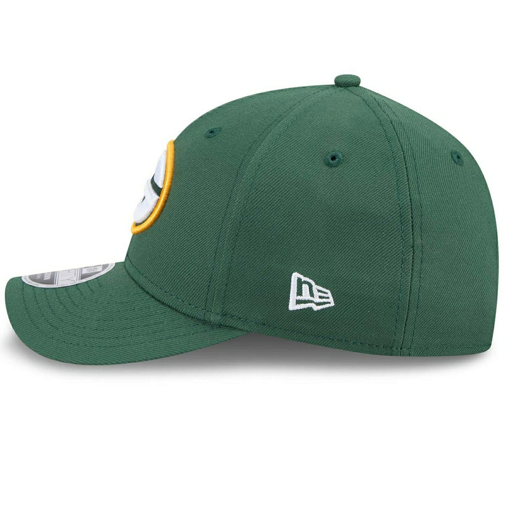 Green Bay Packers NFL Team Logo New Era 9FORTY M-Crown Snapback Cap Green Lifestyle
