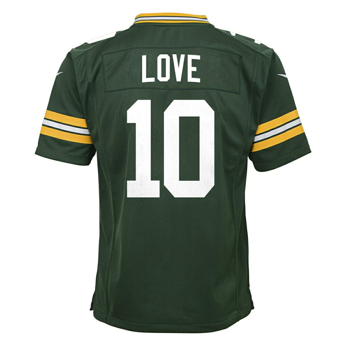 Jordan Love #10 Green Bay Packers Game NFL Jersey Green (YOUTH) Taass sale