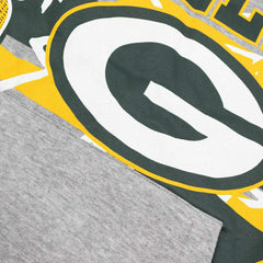 Green Bay Packers Sport Classics Oversized NFL Hoodie Gray Taass US