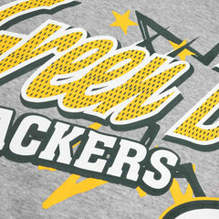 Green Bay Packers Sport Classics Oversized NFL Hoodie Gray Taass US