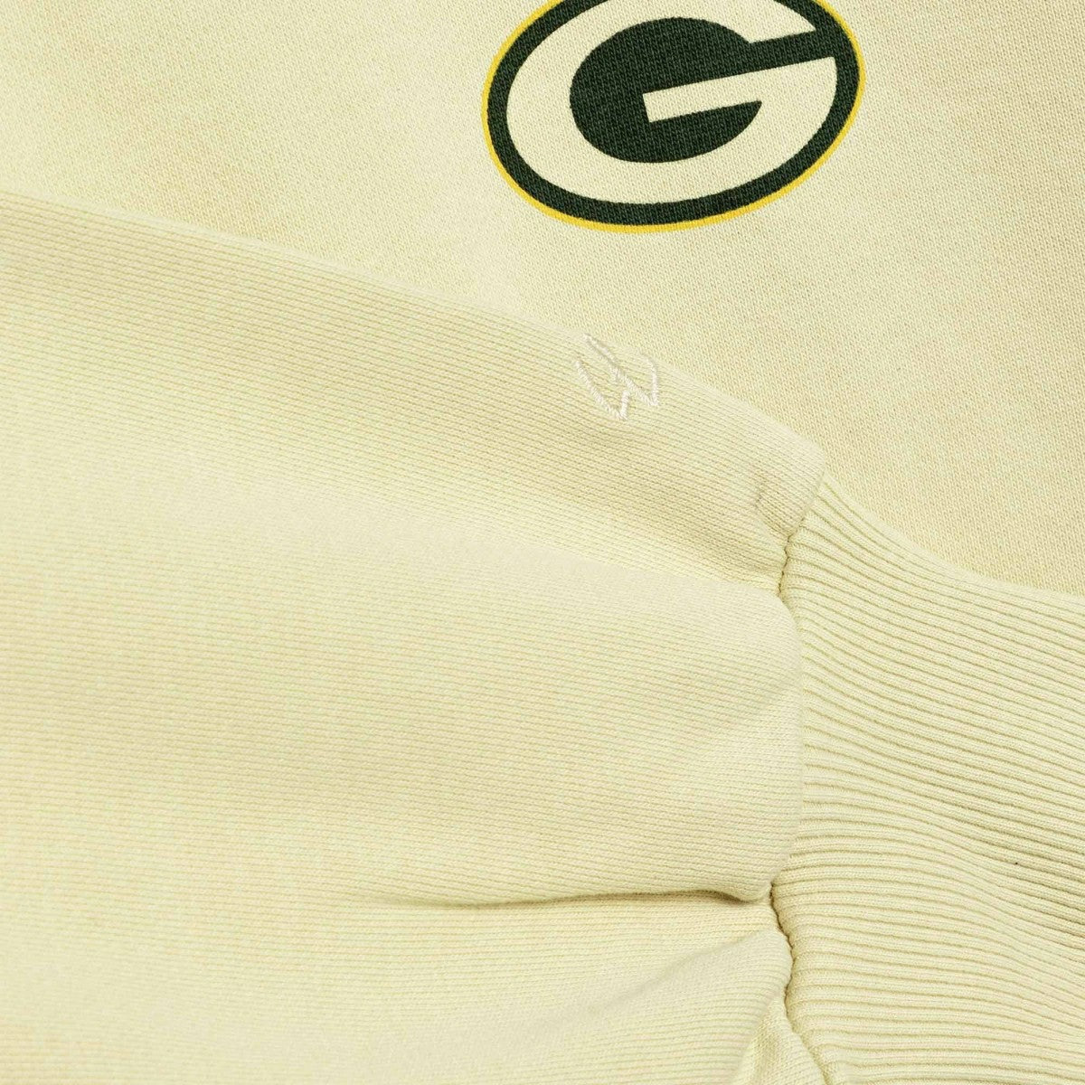 Green Bay Packers L&L '96 Classics NFL Crew Sweater Beige Taass sale