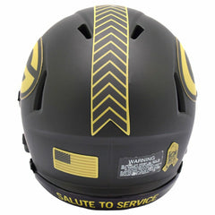 Green Bay Packers 2025 Salute to Service NFL Speed Mini Helmet Taass for sale