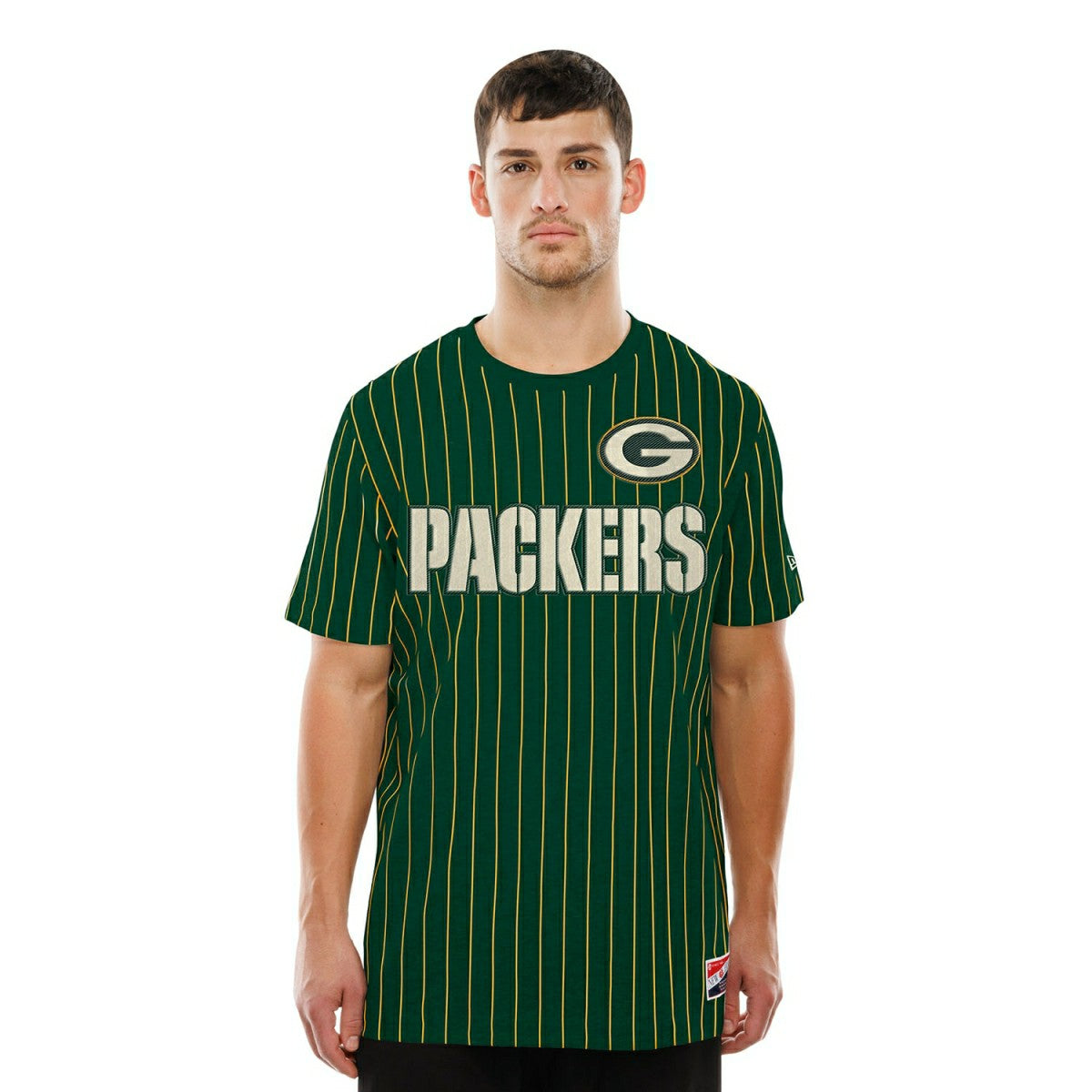 Green Bay Packers Retro Stripe NFL T-Shirt Green Taass US