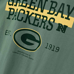 Green Bay Packers L&L '89 Classics NFL T-Shirt Green Fashion
