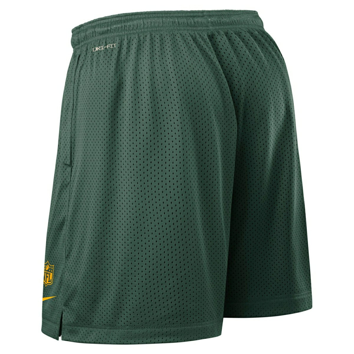 Green Bay Packers 2025 NFL Sideline Reversible Mesh Nike Dri-FIT Shorts Green Classic