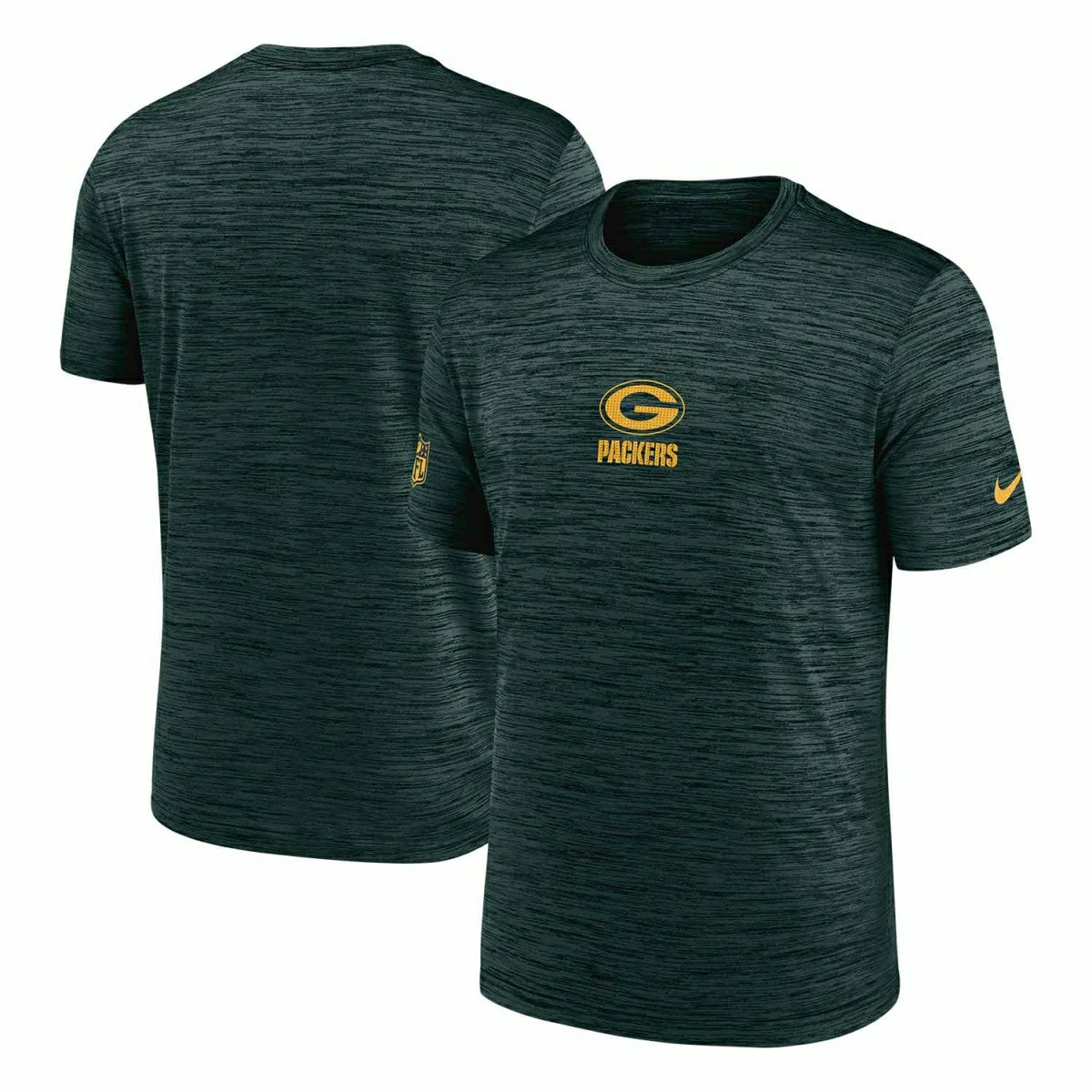 Green Bay Packers 2025 NFL Sideline Nike Velocity Performance T-Shirt Green Taass sale