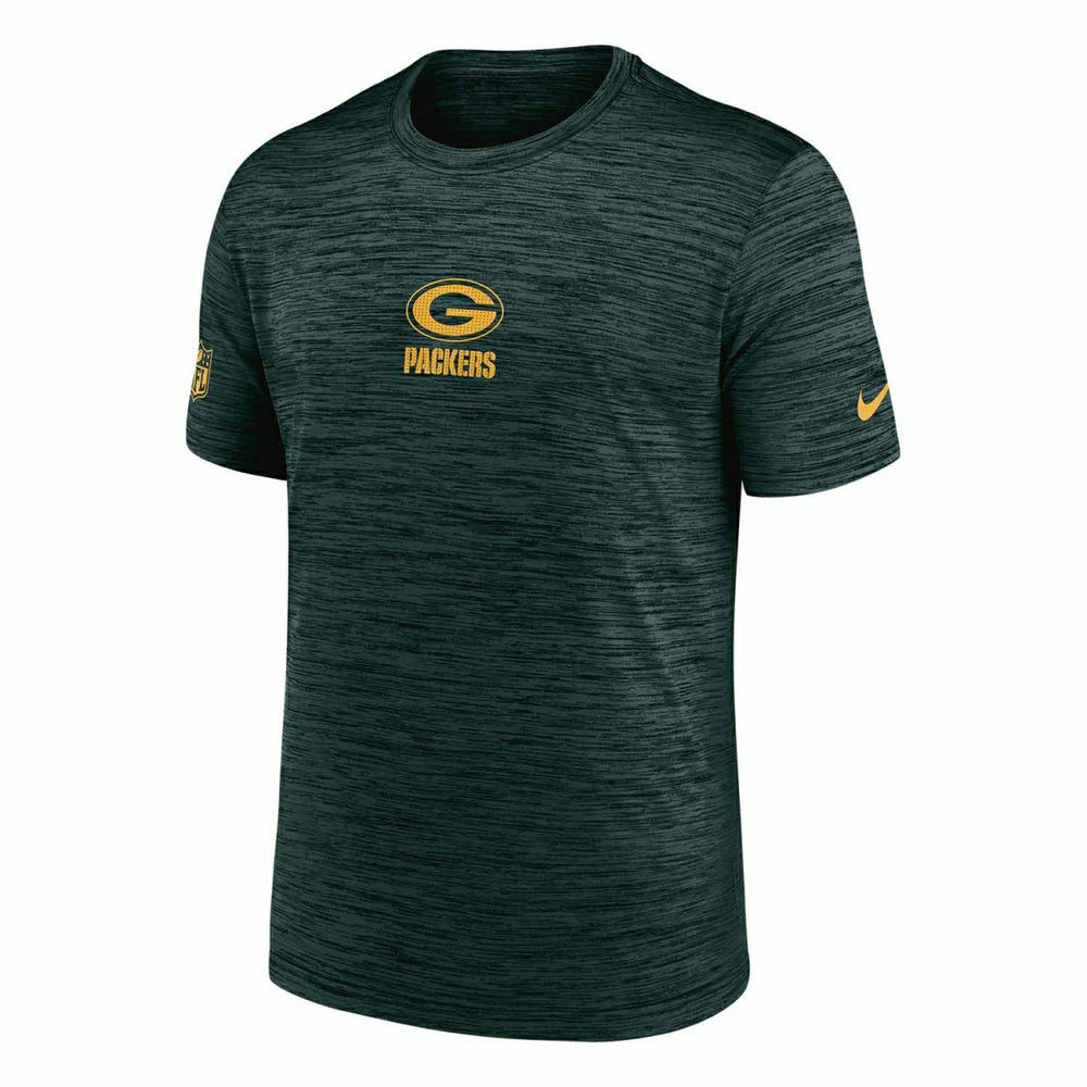 Green Bay Packers 2025 NFL Sideline Nike Velocity Performance T-Shirt Green Taass sale