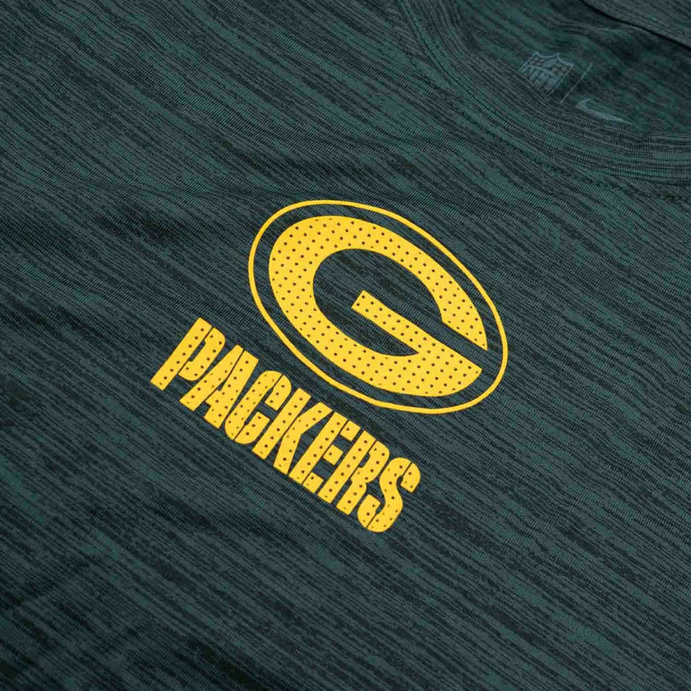 Green Bay Packers 2025 NFL Sideline Nike Velocity Performance T-Shirt Green Taass sale