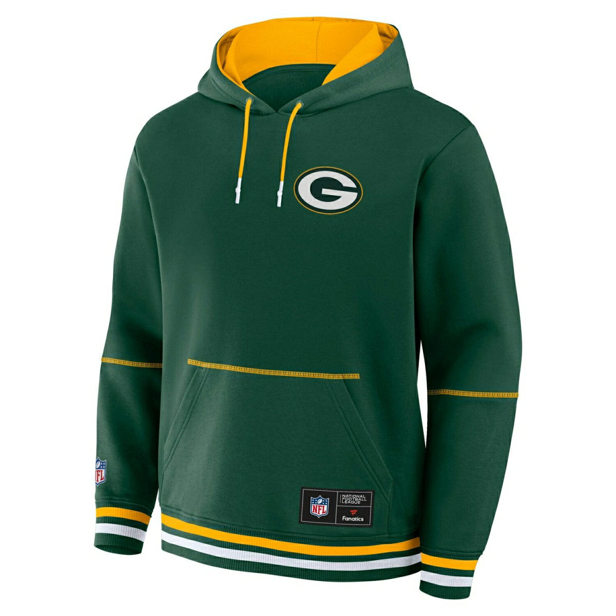 Green Bay Packers Foundation NFL Hoodie Green Taass for sale