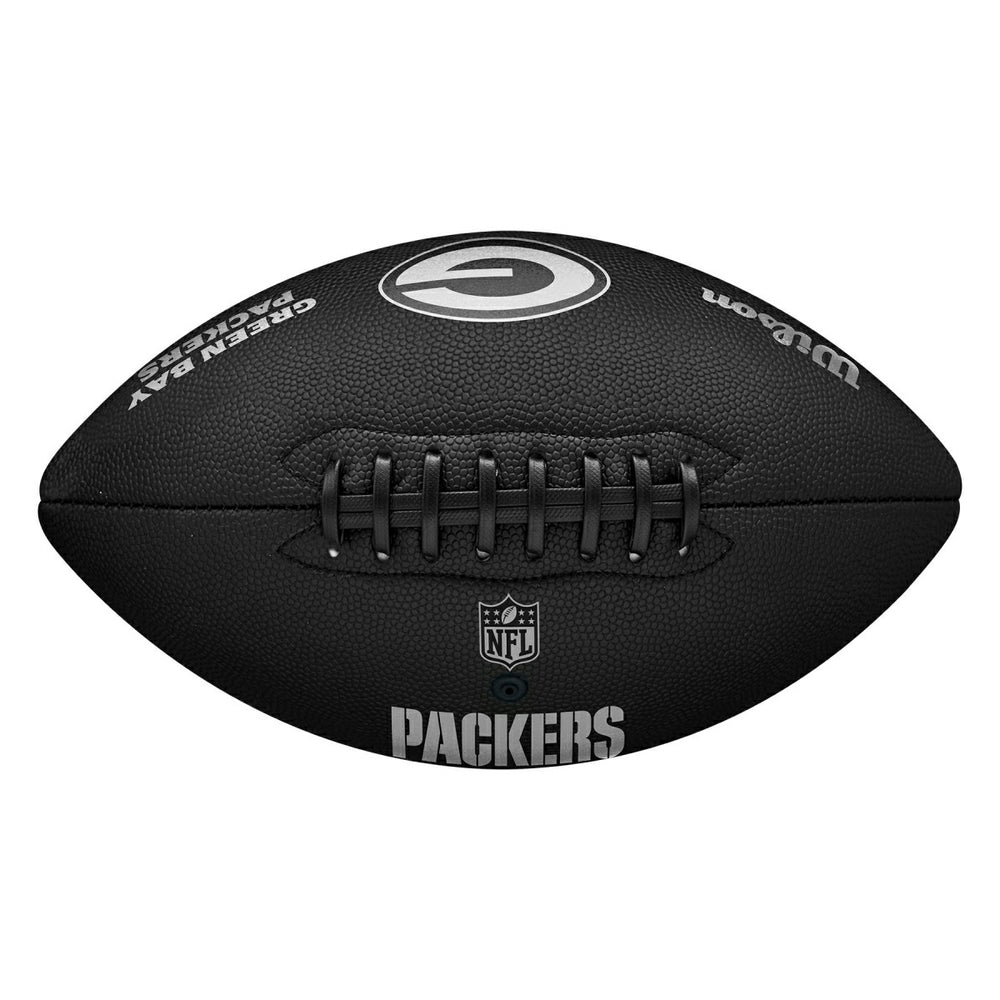 Green Bay Packers Wilson Metallic Premiere Full Size NFL Football Classic