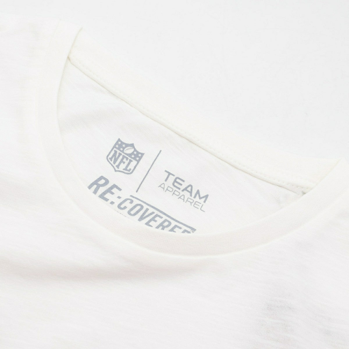 Green Bay Packers Recovered Ecru Slub NFL T-Shirt Cream Fashion