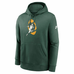 Green Bay Packers Throwback Nike Club NFL Hoodie Green Taass for sale