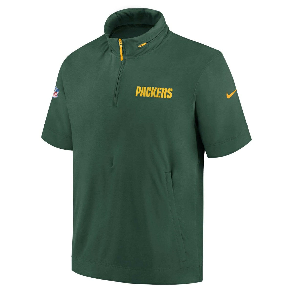 Green Bay Packers 2024 NFL Sideline Nike Lightweight Coach Jacket Green Taass for sale