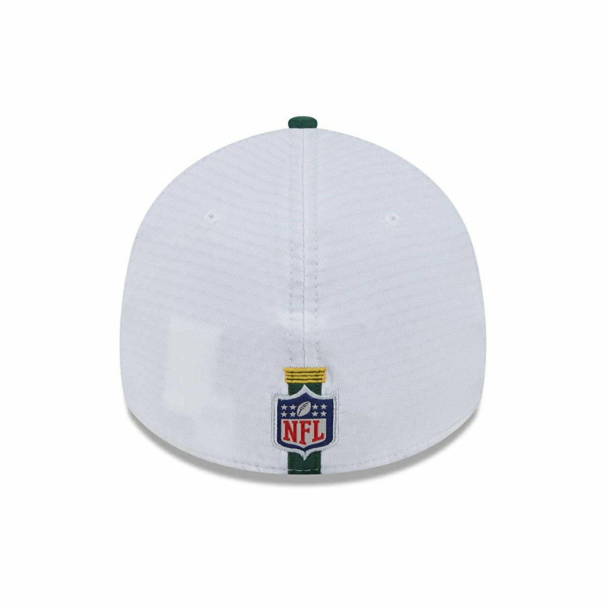 Green Bay Packers 2024 NFL Training Camp New Era 39THIRTY Flex Cap White Classic