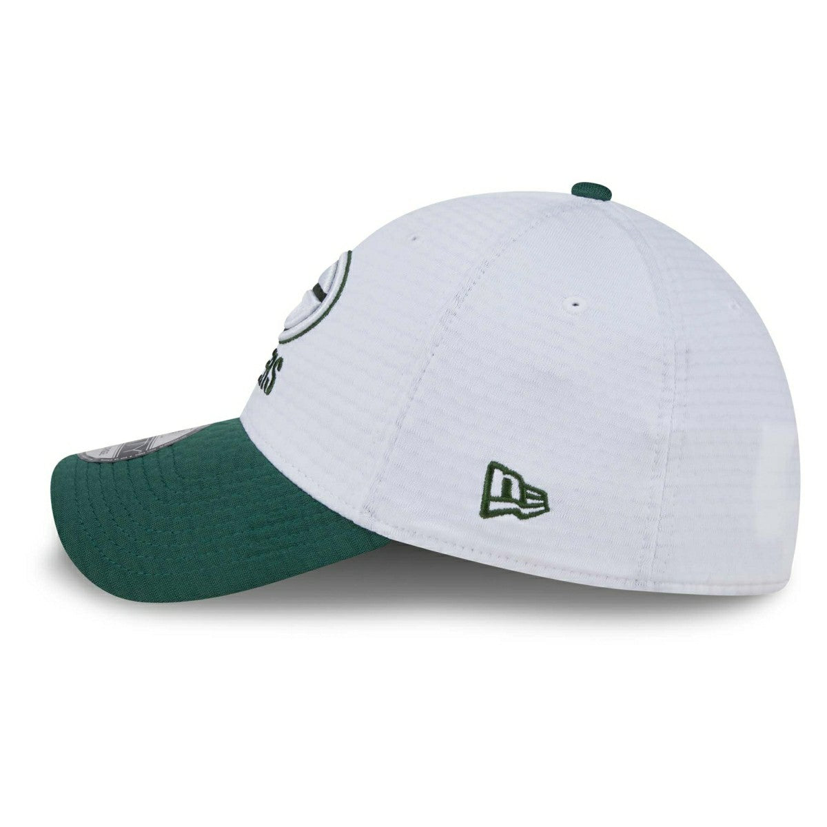 Green Bay Packers 2024 NFL Training Camp New Era 39THIRTY Flex Cap White Classic
