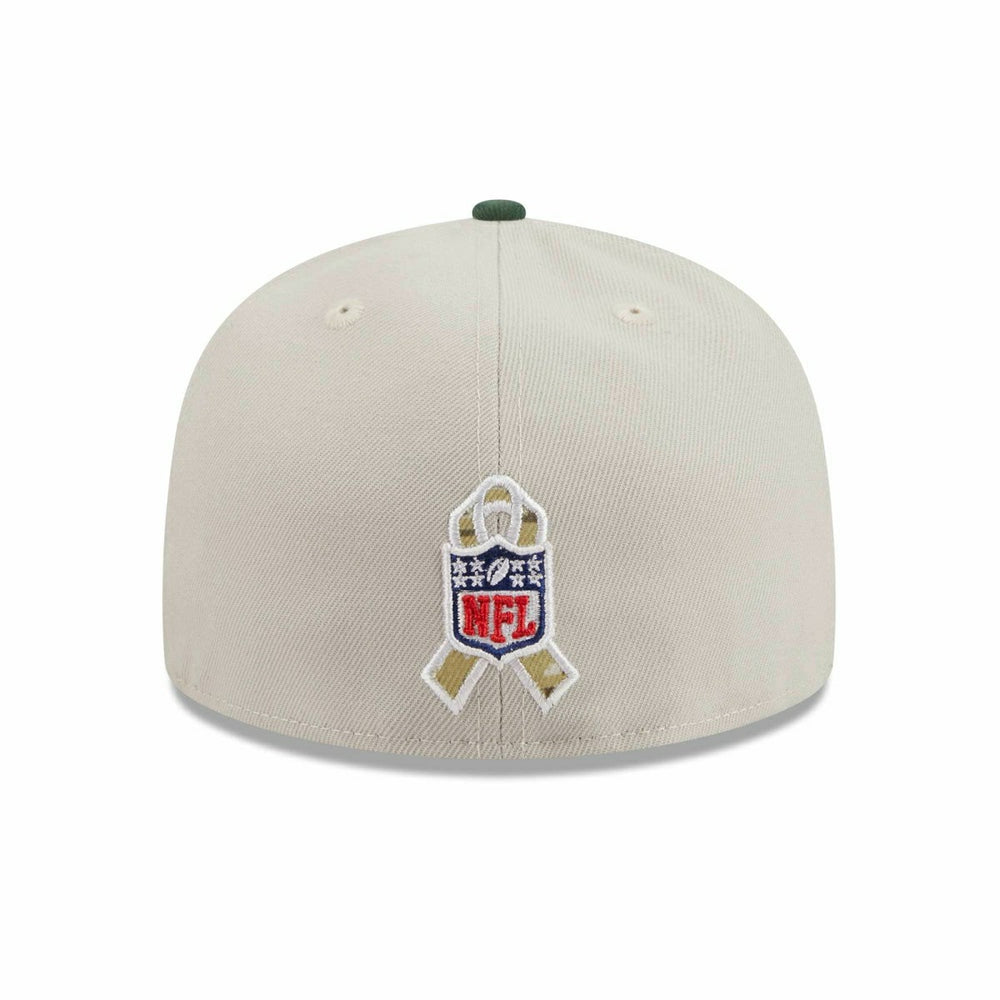 Green Bay Packers 2023 NFL Salute to Service New Era 59FIFTY Fitted Cap Taass for sale