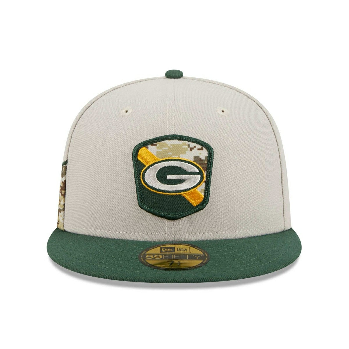 Green Bay Packers 2023 NFL Salute to Service New Era 59FIFTY Fitted Cap Taass for sale