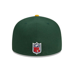 Green Bay Packers Historic 2023 NFL Sideline New Era 59FIFTY Fitted Cap Lifestyle