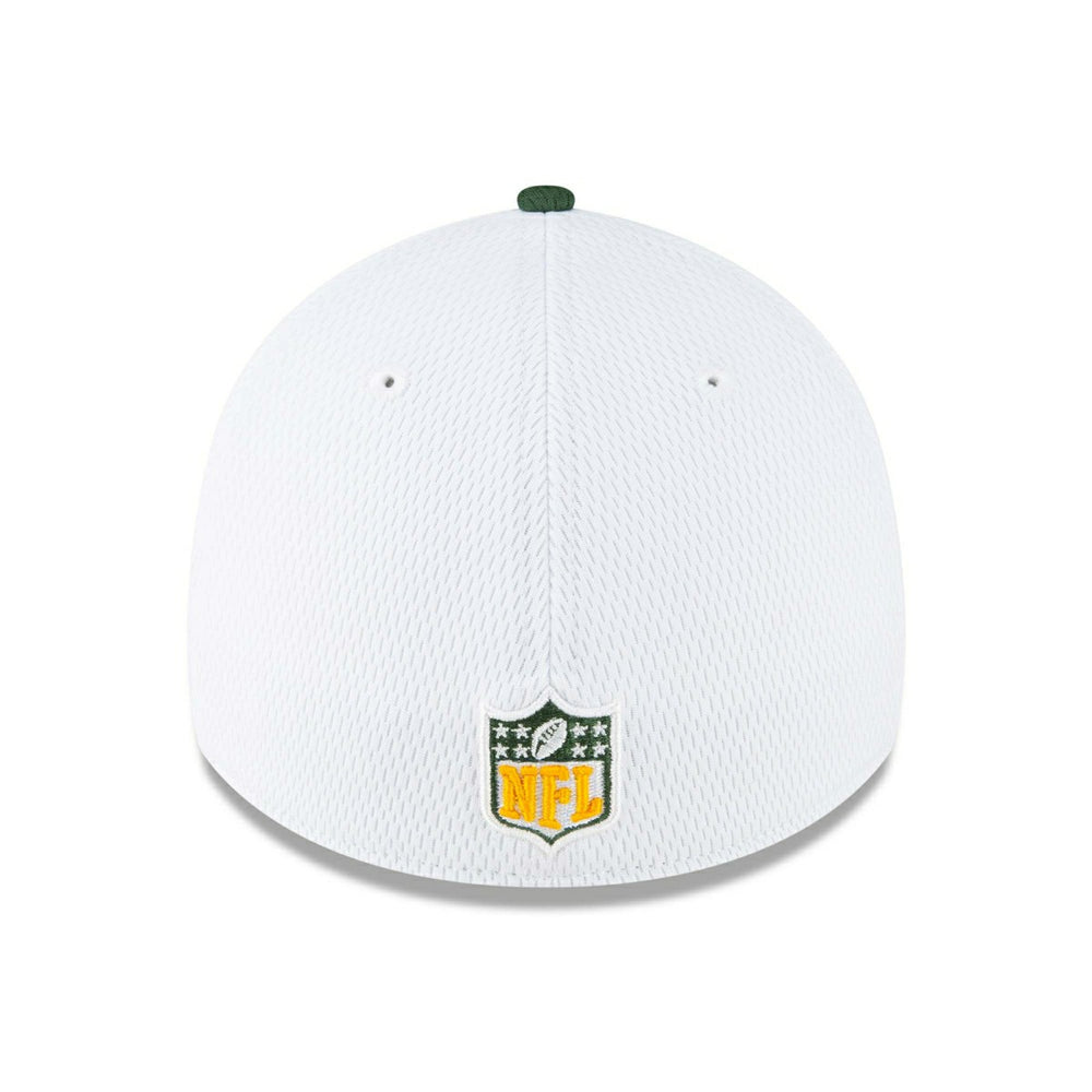 Green Bay Packers On Field 2023 NFL Sideline New Era 39THIRTY Flex Cap White Taass US