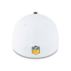 Green Bay Packers On Field 2023 NFL Sideline New Era 39THIRTY Flex Cap White Taass US