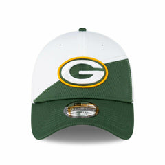 Green Bay Packers On Field 2023 NFL Sideline New Era 39THIRTY Flex Cap White Taass US