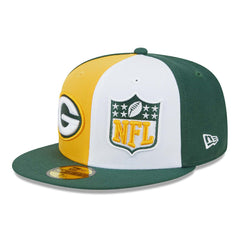 Green Bay Packers On-Field 2023 NFL Sideline New Era 59FIFTY Fitted Cap Fashion