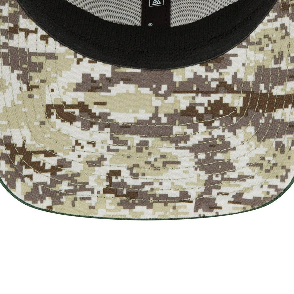 Green Bay Packers 2022 NFL On-Field Salute to Service New Era 39THIRTY Flex Cap Fashion