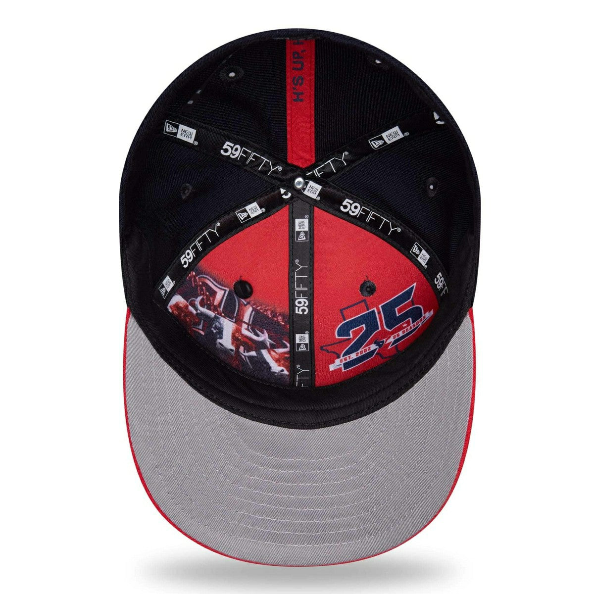 Houston Texans "H" 2026 NFL Draft Pre-Curved 59FIFTY Fitted Cap Taass US