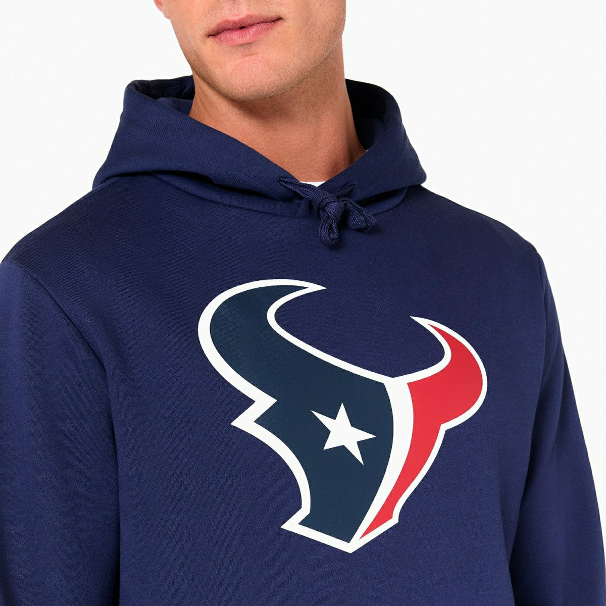 Houston Texans Logo Hoodie NFL Sweatshirt Navy Taass for sale