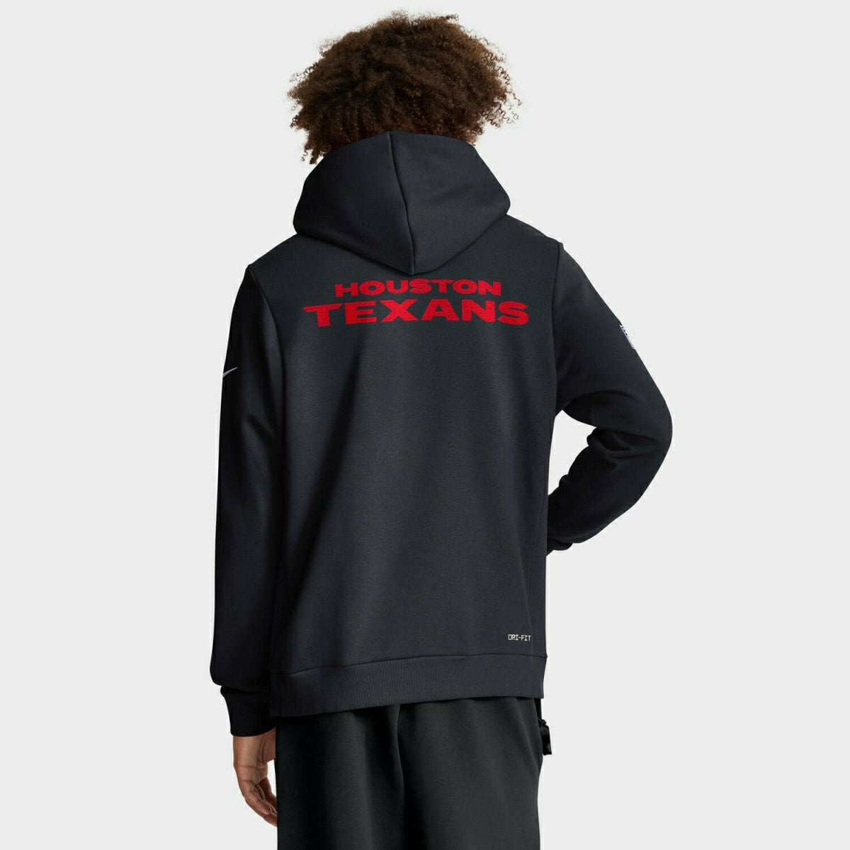 Houston Texans 2025 NFL Sideline Nike Standard Issue Hoodie Navy Taass US