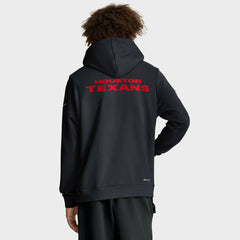 Houston Texans 2025 NFL Sideline Nike Standard Issue Hoodie Navy Taass US