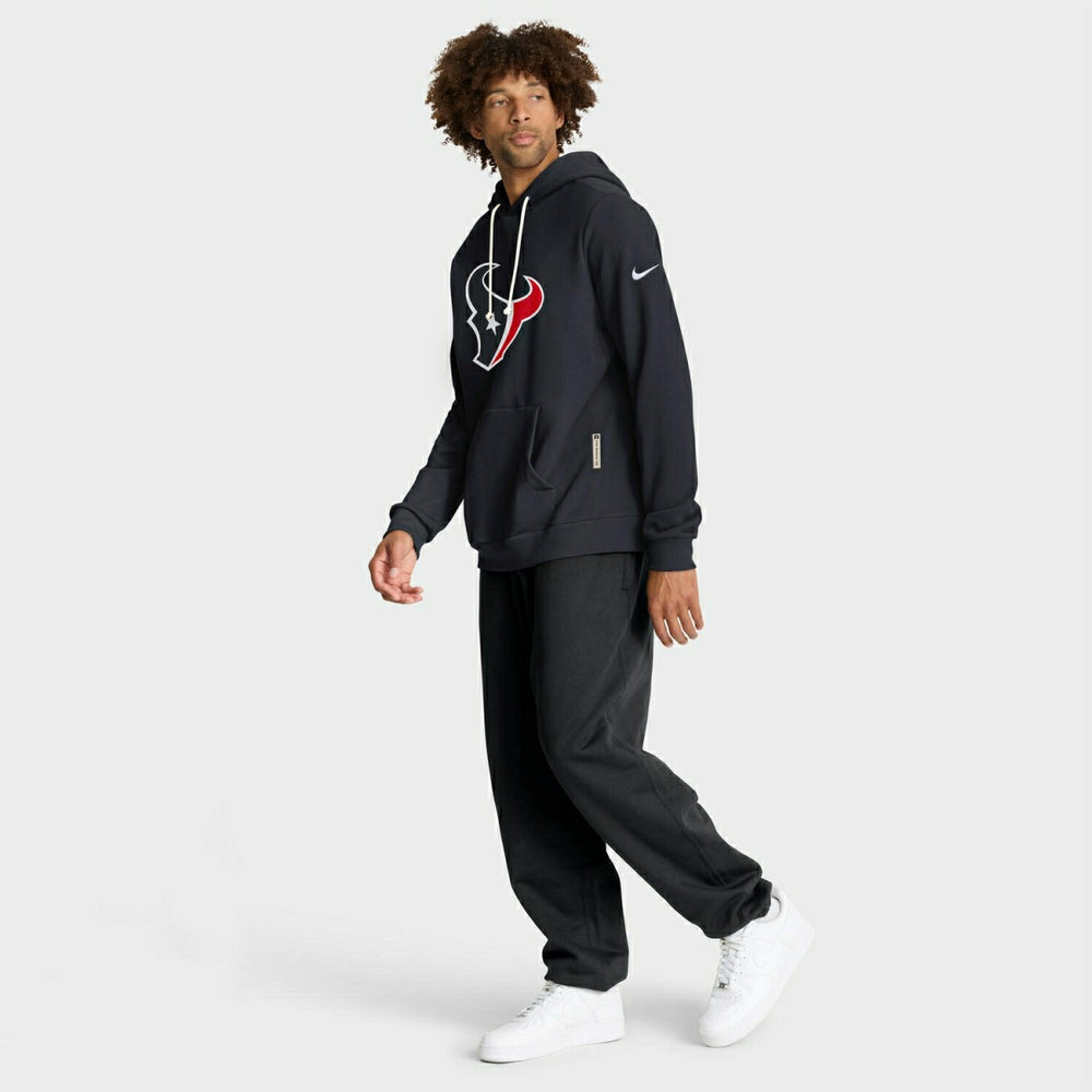Houston Texans 2025 NFL Sideline Nike Standard Issue Hoodie Navy Taass US