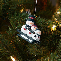 Houston Texans NFL Sledding Snowmen Christmas Ornament Taass for sale