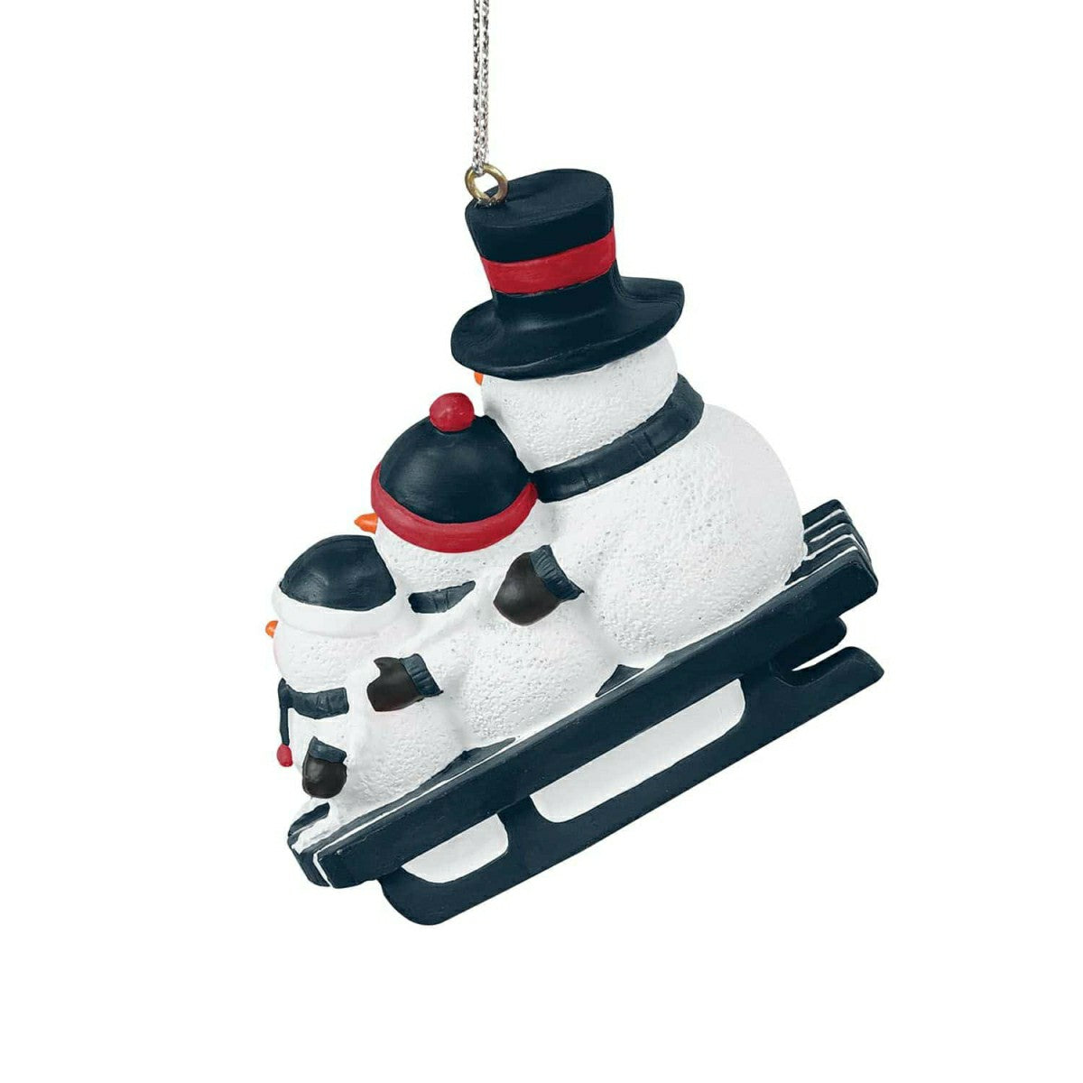 Houston Texans NFL Sledding Snowmen Christmas Ornament Taass for sale