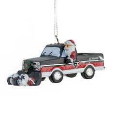 Houston Texans NFL Snow Plow Truck Christmas Ornament Taass US