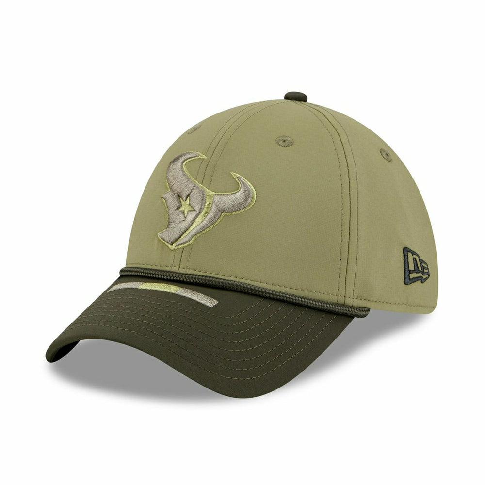 Houston Texans 2025 NFL Salute to Service 39THIRTY Flex Cap Olive Fashion