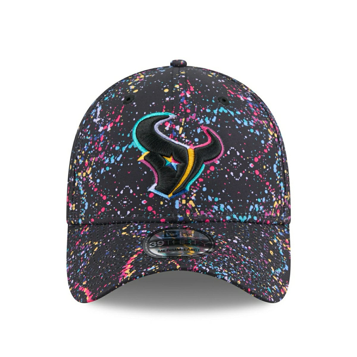 Houston Texans 2025 NFL Crucial Catch 39THIRTY Flex Cap Fashion