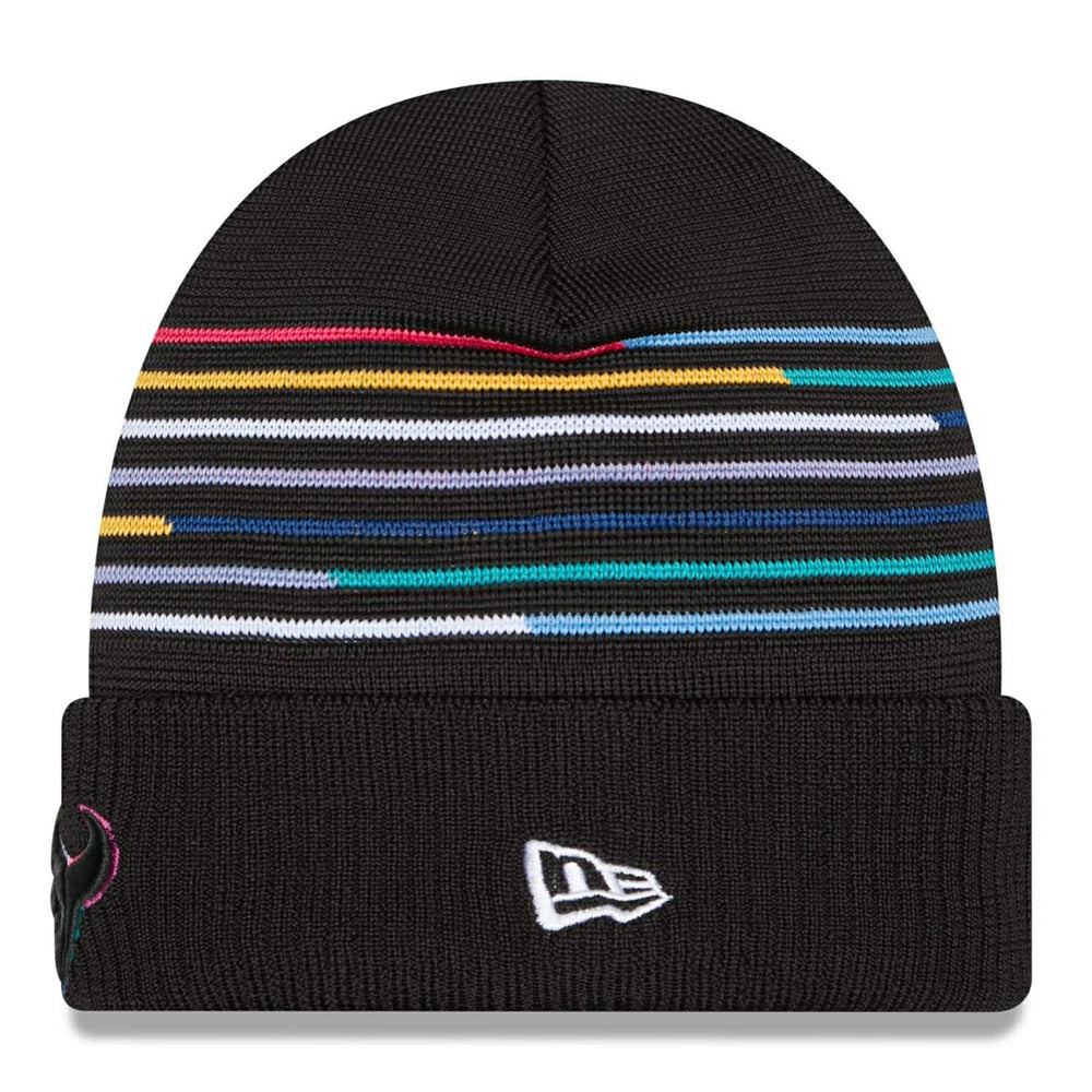 Houston Texans 2025 NFL Crucial Catch New Era Knit Hat Lifestyle