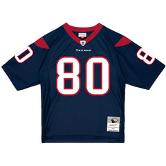 Andre Johnson #80 Houston Texans 2008 Legacy Throwback NFL Jersey Navy Taass US